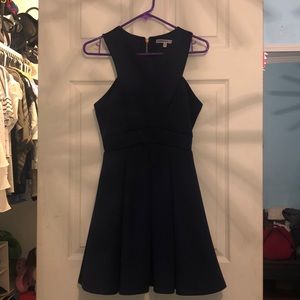 navy blue dress